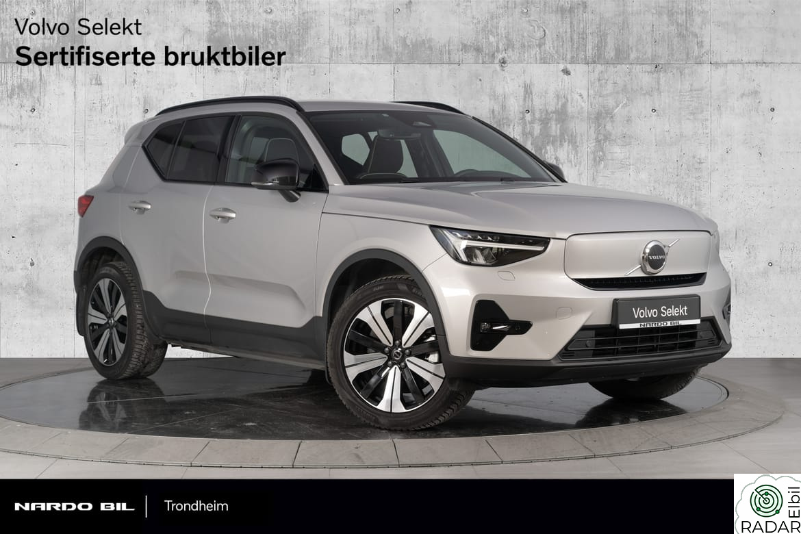 VOLVO XC40 Plus 408 hk. Varmepumpe/VOC/Induktiv lader/Adaptiv CC