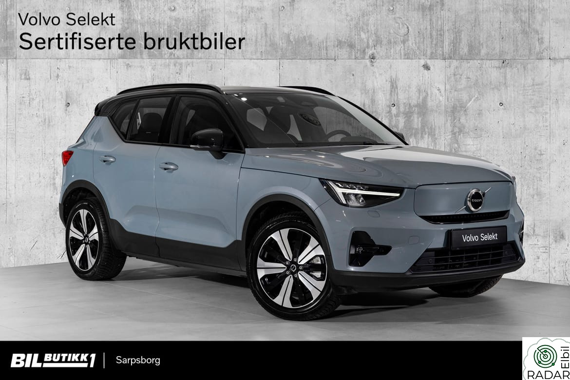 VOLVO XC40 AWD Plus - H. feste/Ryggekamera/Varmepumpe