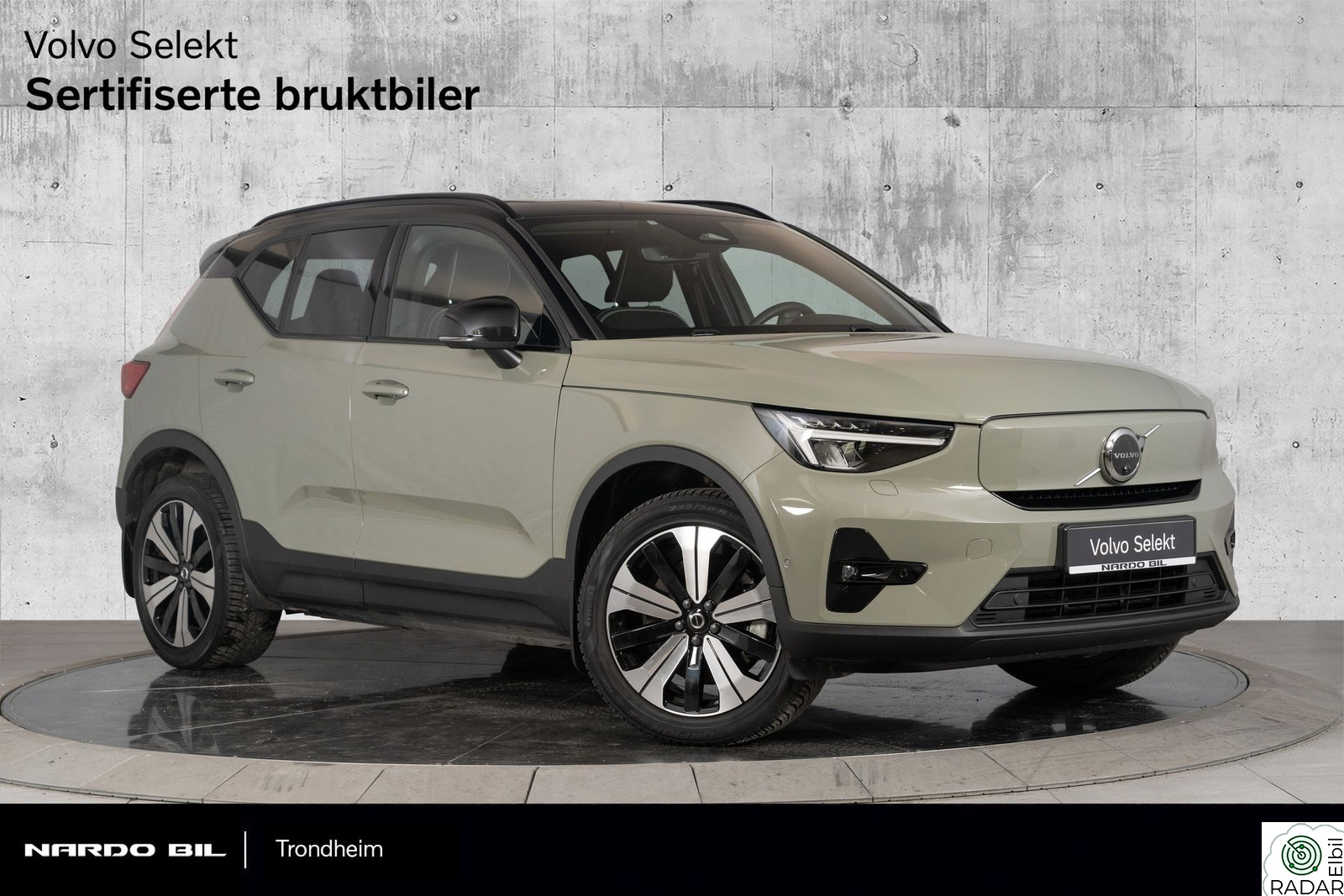 VOLVO XC40 Ultimate 408 hk. Krok/Soltak/360/Varmepumpe/VOC