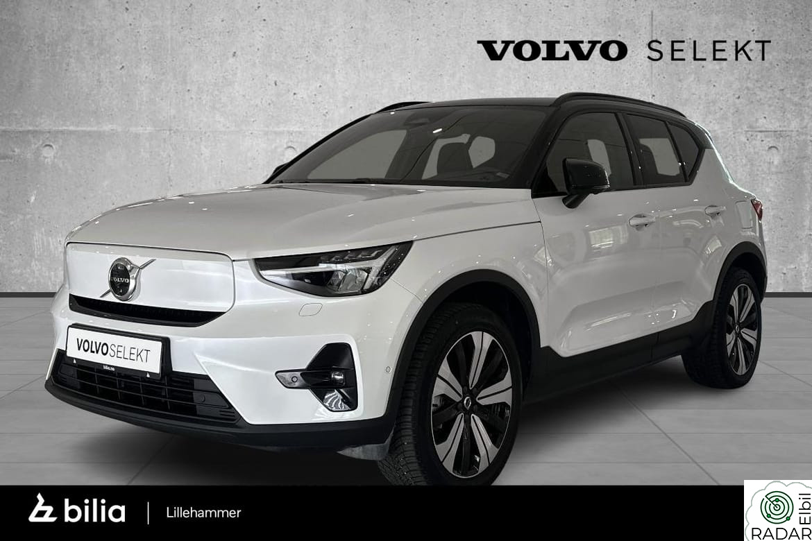 VOLVO XC40 Recharge Twin Ultimate, 360kam, H.Feste, Harman&Kardon