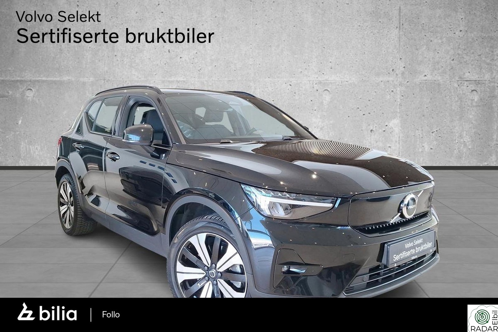 VOLVO XC40 Recharge Twin Plus, semielektrisk hengerfeste++
