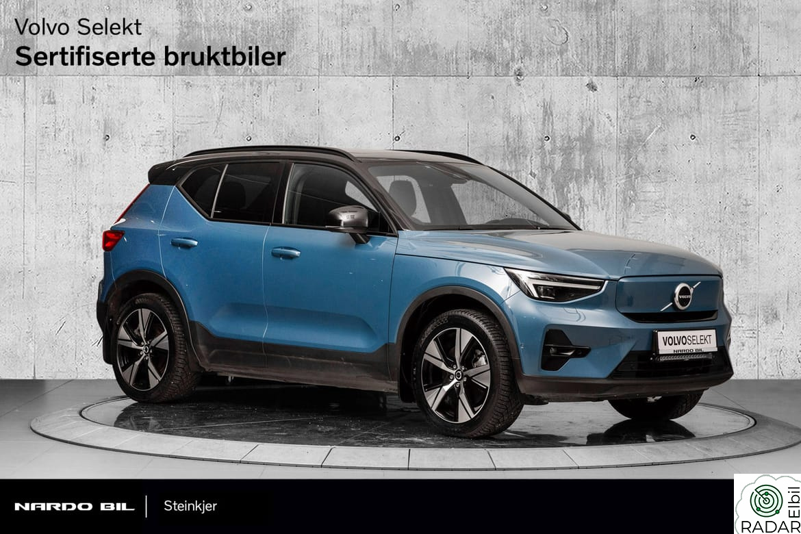 VOLVO XC40 Recharge Twin motor ULTMATE KROK/PIXEL/KAMERA360/ACC +