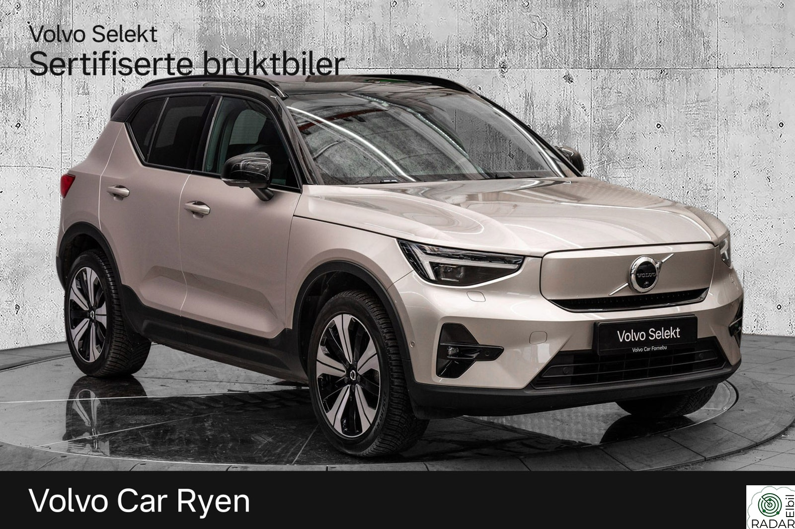 VOLVO XC40 Twin Ultimate Pixel-LED 360Kamera Hengerfeste H/K