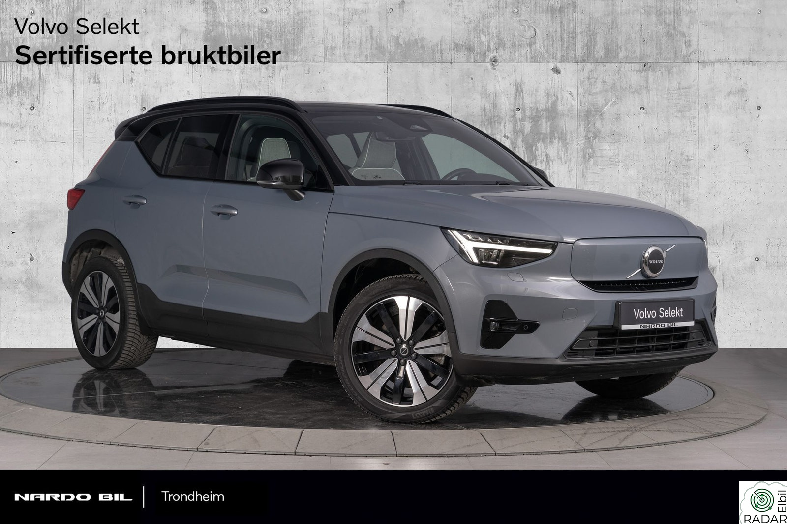 VOLVO XC40 Plus 408 hk. Varmepumpe/VOC/Krok/Induktiv lader