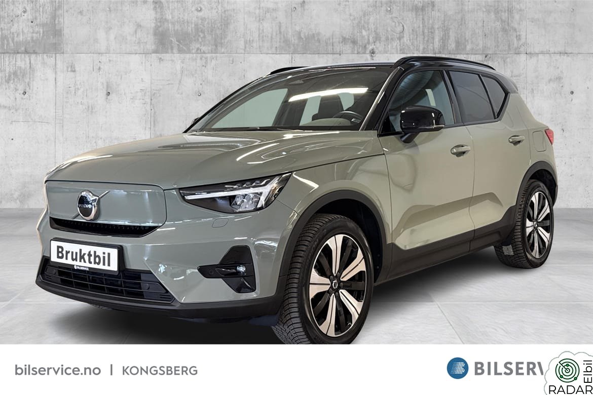 VOLVO XC40 Recharge Twin Plus/Krok/Mørke ruter/VOC/BLIS