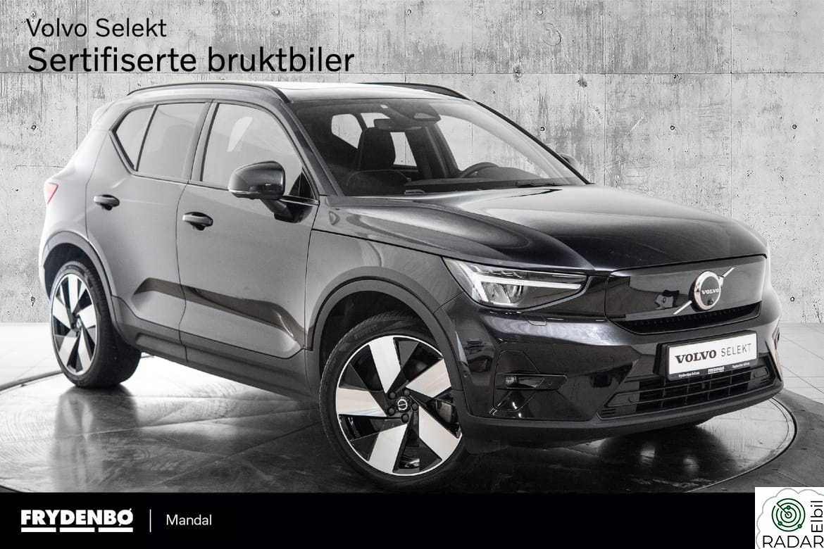 VOLVO XC40 Recharge Twin Ultimate KROK|PANO|20"|H&K|TONEDE|8år*