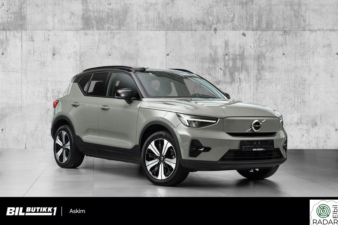 VOLVO XC40 Recharge Twin Plus, Krok, Kamera, LED, El.Seter, ACC++