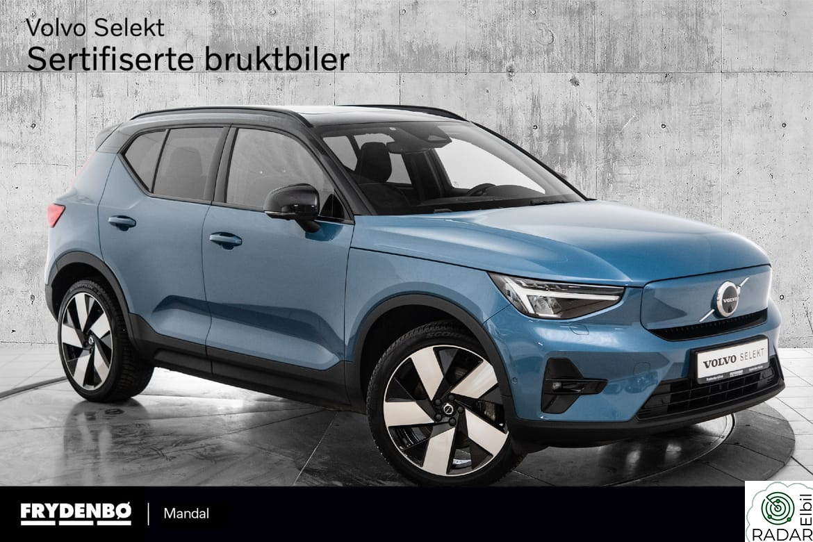 VOLVO XC40 Recharge Twin Ultimate KROK|PANO|20"|360|H&K|TONEDE