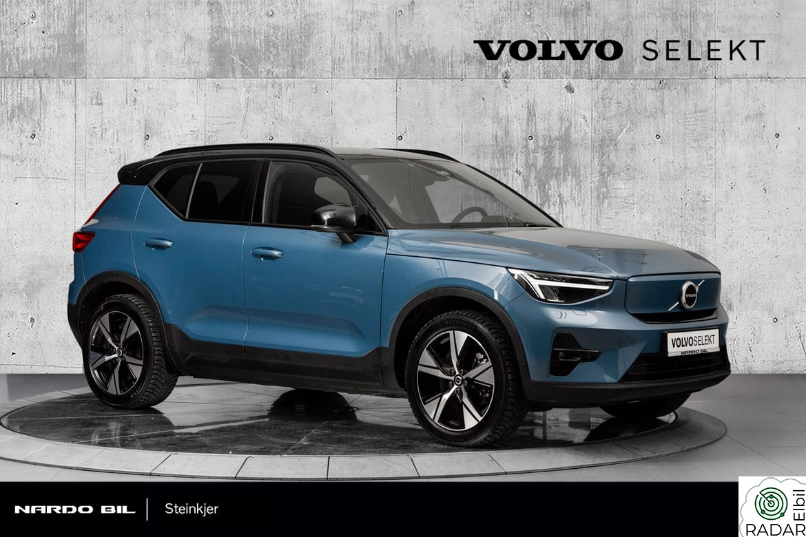 VOLVO XC40 Recharge Single Motor KROK/KAMERA/ACC/VARMEPUMPE ++