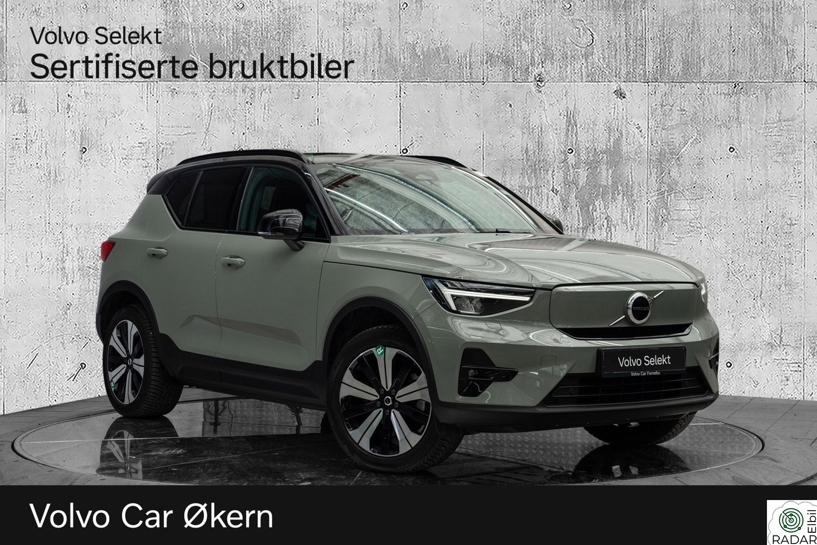 VOLVO XC40 El. Single Motor Plus 231Hk. Hengerfeste!