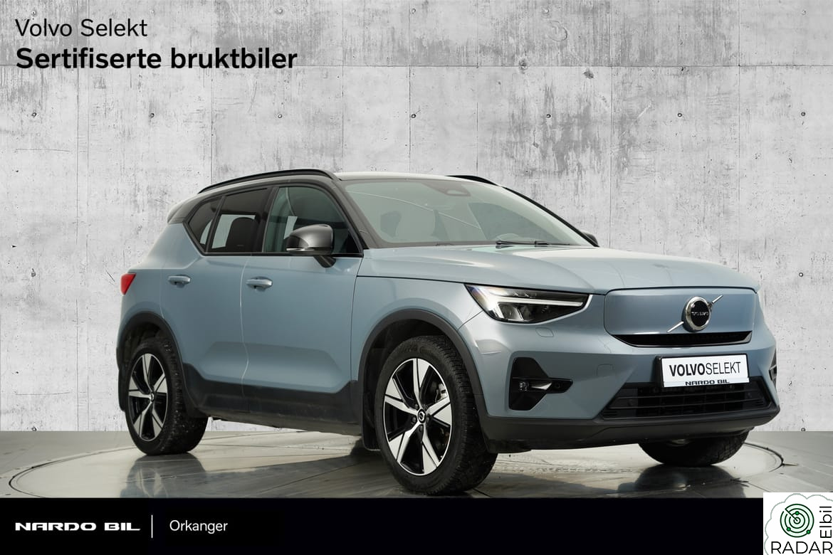 VOLVO XC40 - FWD - 231 Hk - PLUS - VARMEPUMPE - H.FESTE - 19"