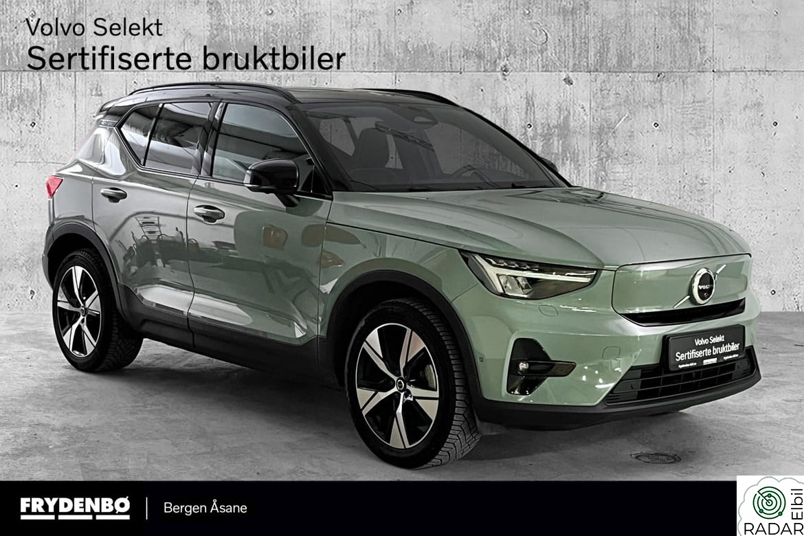 VOLVO XC40 Recharge Ultimate FWD PANO|19"|360|H&K|8år*
