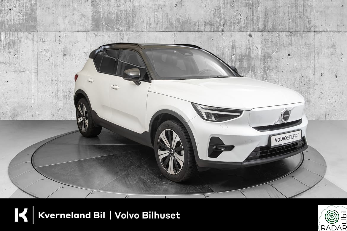 VOLVO XC40 Recharge Ultimate Elstol/Panorama/H&K/360/Hengerfeste