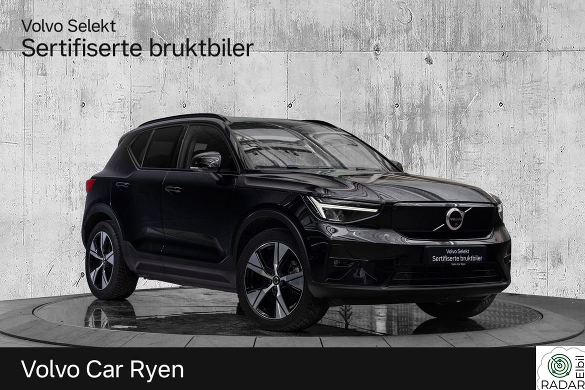 VOLVO XC40 El. Single Motor Ultimate 231Hk. Topputstyrt!