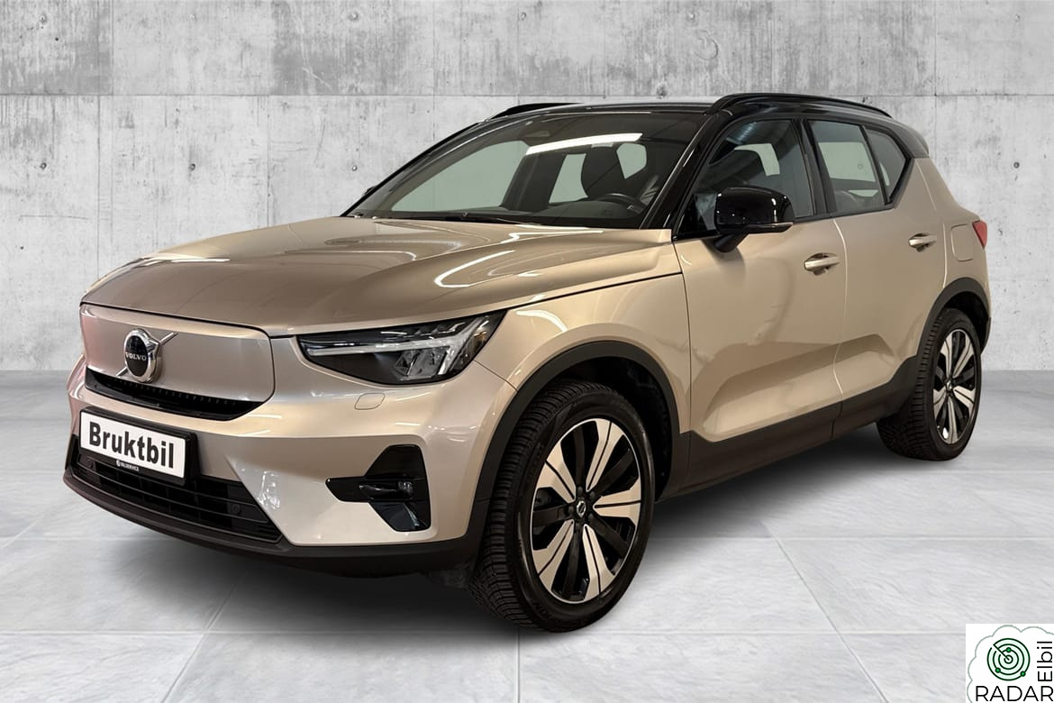 VOLVO XC40 Recharge singel motor Plus/Varmepumpe/ACC/Kamera