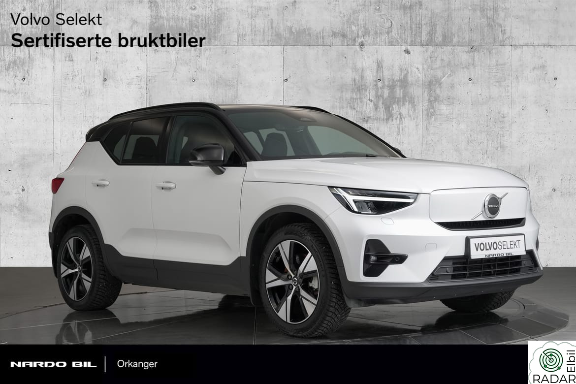 VOLVO XC40 RECHARGE - PLUS - FWD -231 Hk - H.Feste - Varmepumpe-