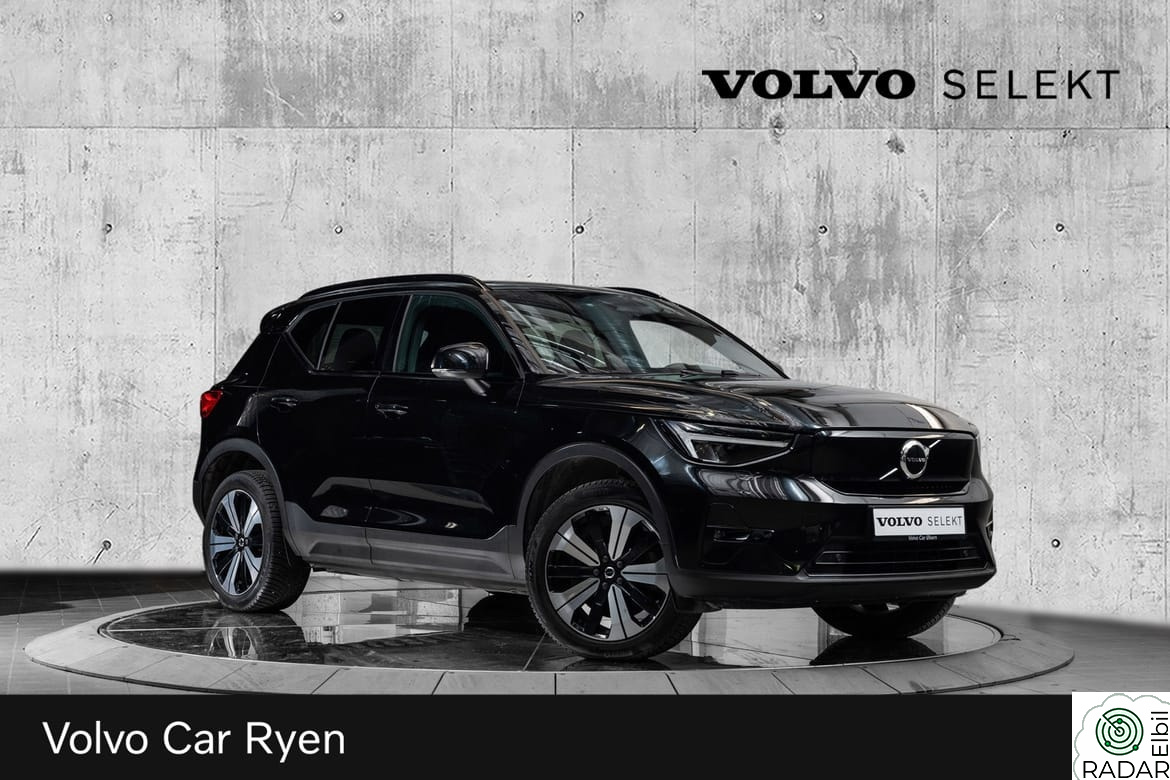 VOLVO XC40 Recharge FWD Plus - Velutstyrt!