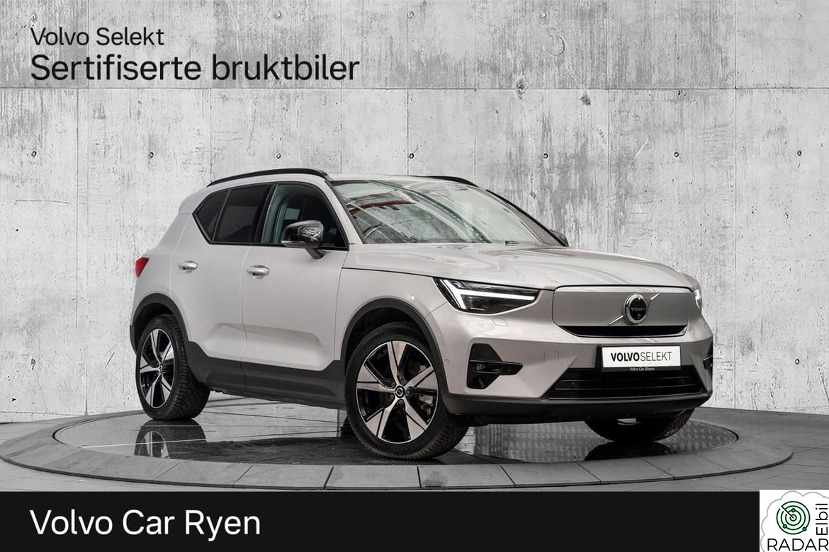 VOLVO XC40 El. Single Motor Ultimate 252Hk. Topputstyrt!
