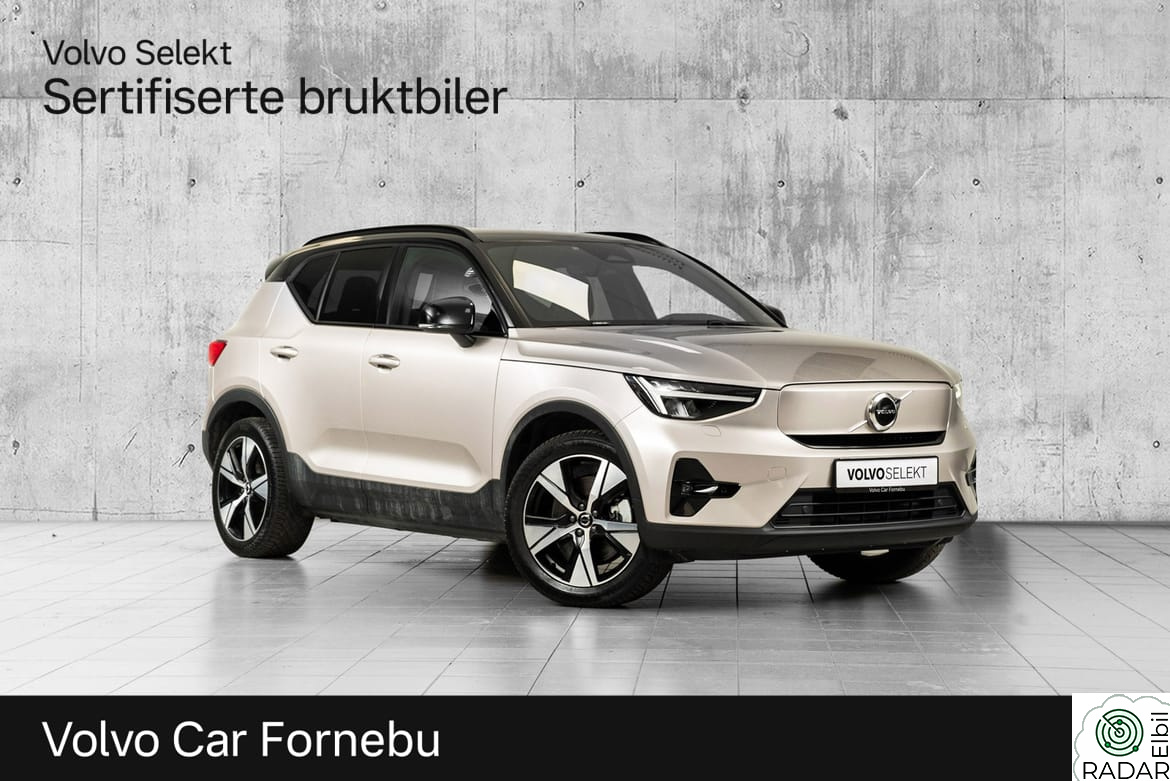 VOLVO XC40 El. Single Motor Plus - Hengerfeste Varmepumpe