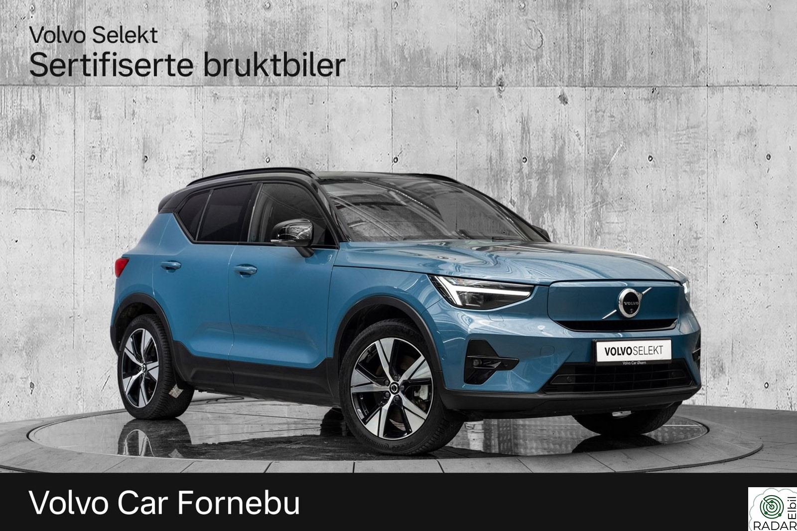 VOLVO XC40 El. Single Motor Ultimate 252Hk. Topputstyrt!