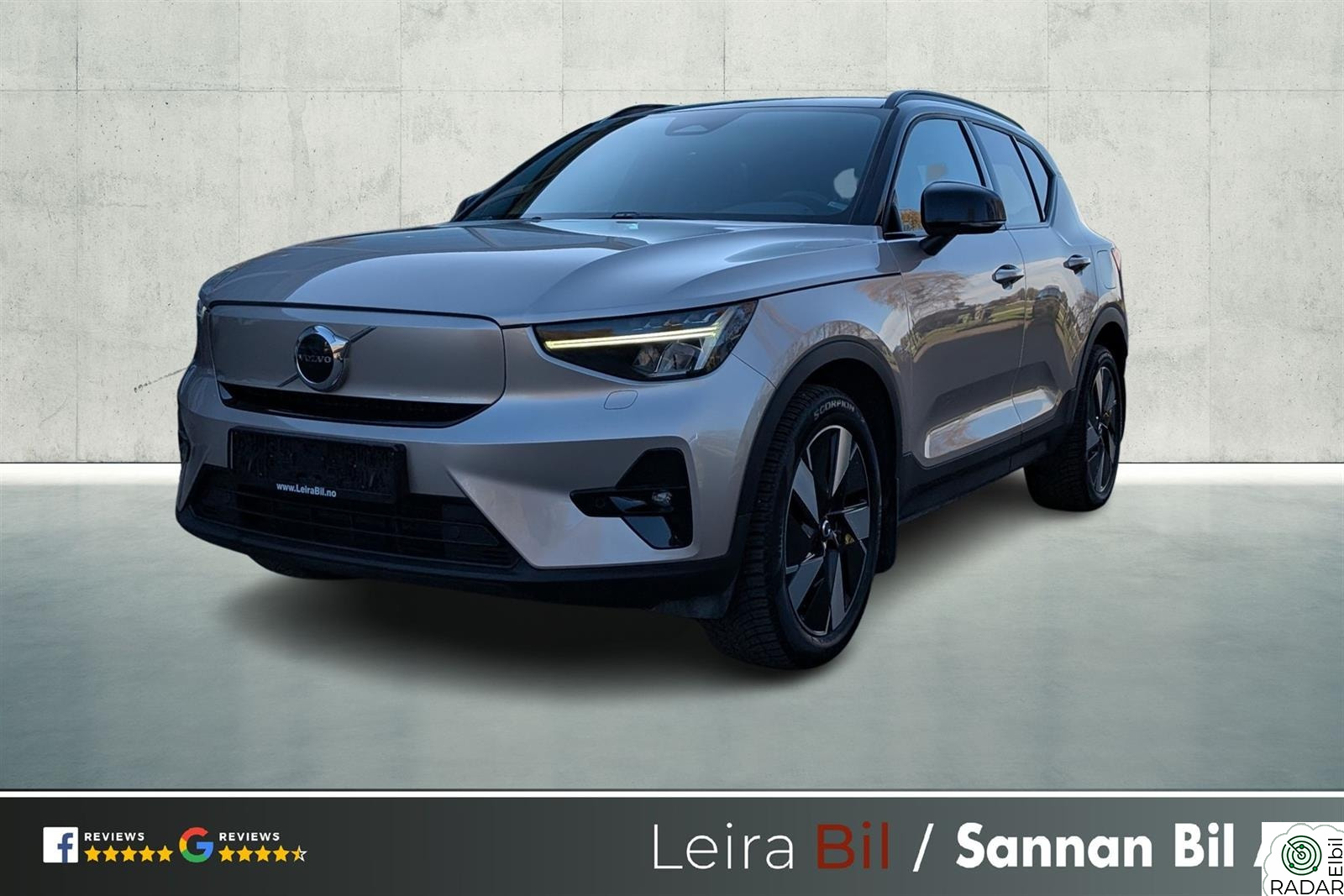 VOLVO XC40 Recharge 82 kWh | H.feste| ACC| Minne| Varmepumpe|