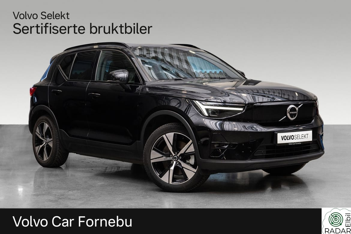 VOLVO XC40 El. Single Motor Ultimate 252Hk. Topputstyrt!