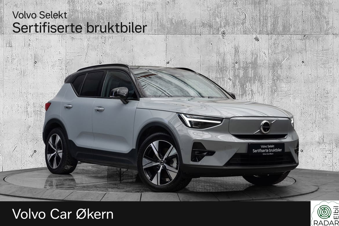 VOLVO XC40 El. Single Motor Ultimate 252Hk. Topputstyrt!