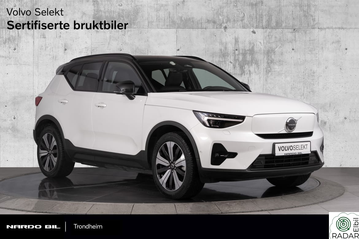 VOLVO XC40 Ultimate. 408 hk. Krok/Pixel lys/Varmepumpe/360/Soltak