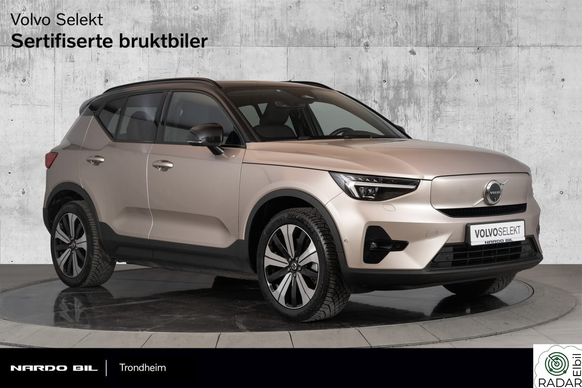 VOLVO XC40 Ultimate 408 hk. Krok/Harman Kardon/Pixel lys/360