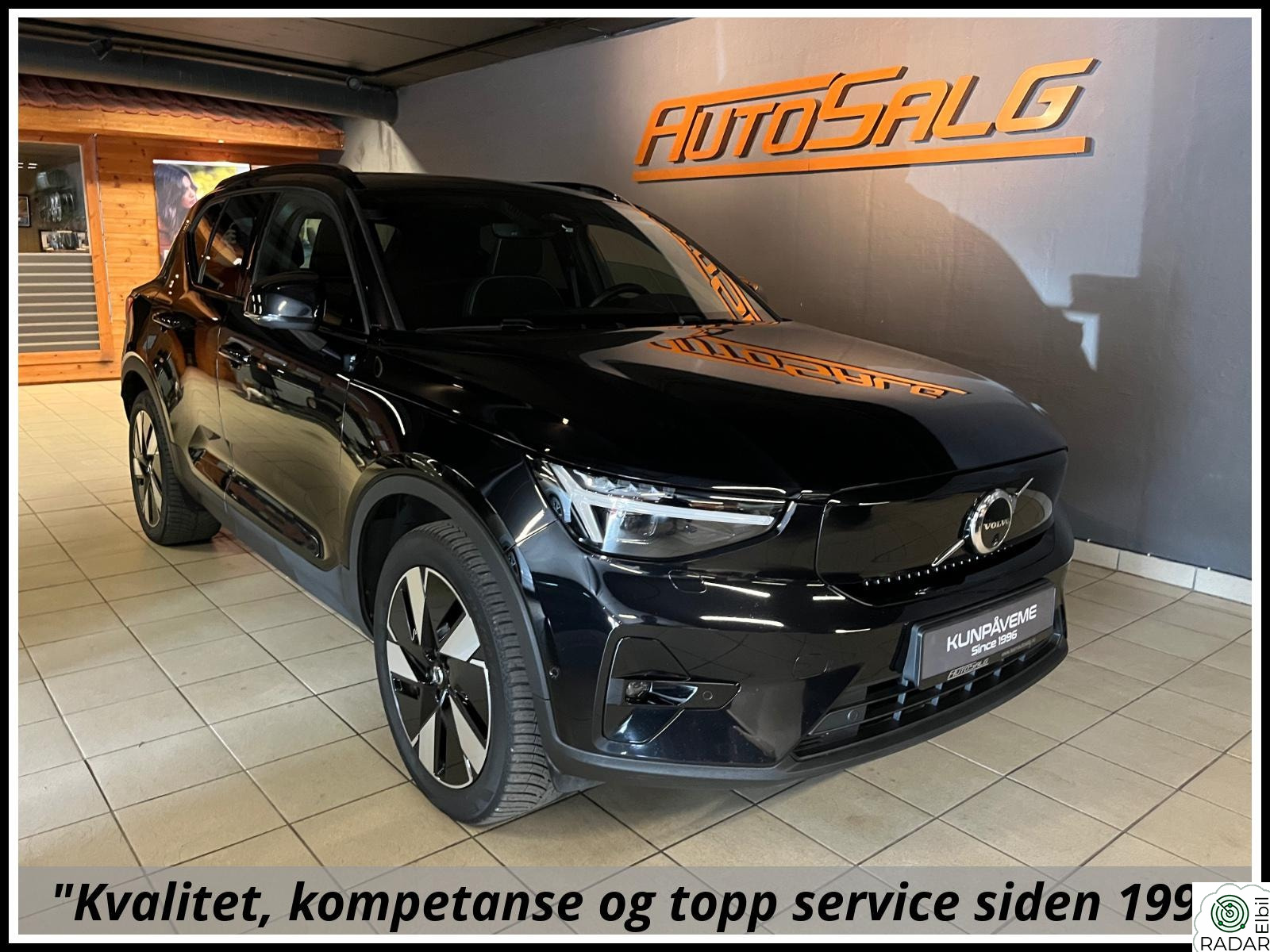 VOLVO XC40 Recharge Twin 408hk AWD Ultimate Skinn/Krok/360/Pano++