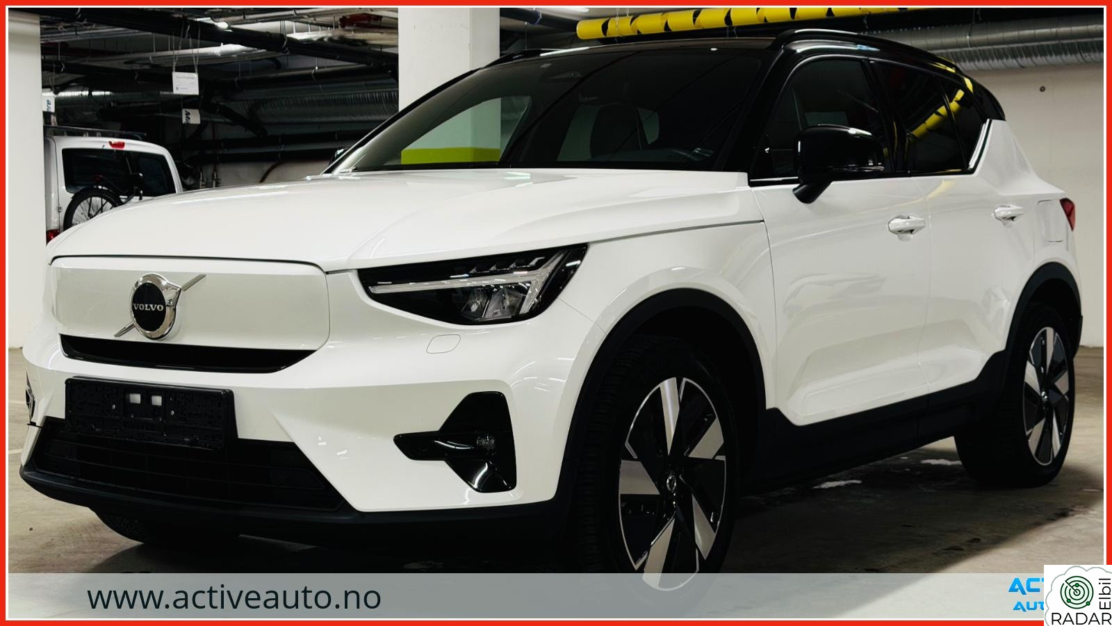 VOLVO XC40 Recharge Twin Plus/Rekkevidde 532km/AWD/Varmepumpe