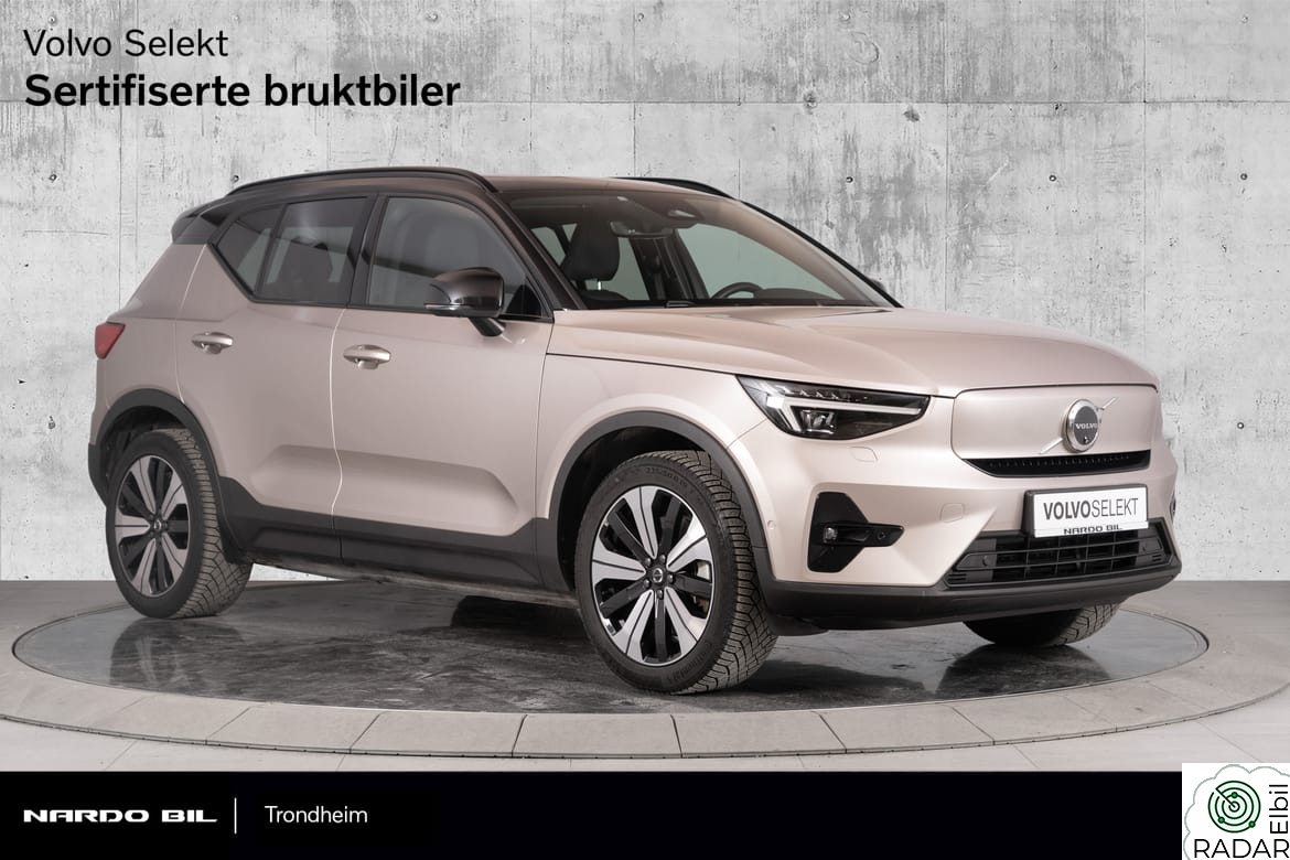 VOLVO XC40 Ultimate 408 hk. Krok/Harman Kardon/Pixel lys/360