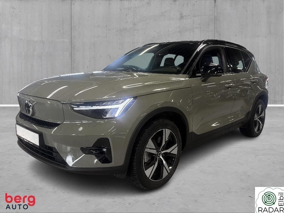 VOLVO XC40 Recharge Twin Plus 408hk ,532km WLTP Delskinn,Carplay++