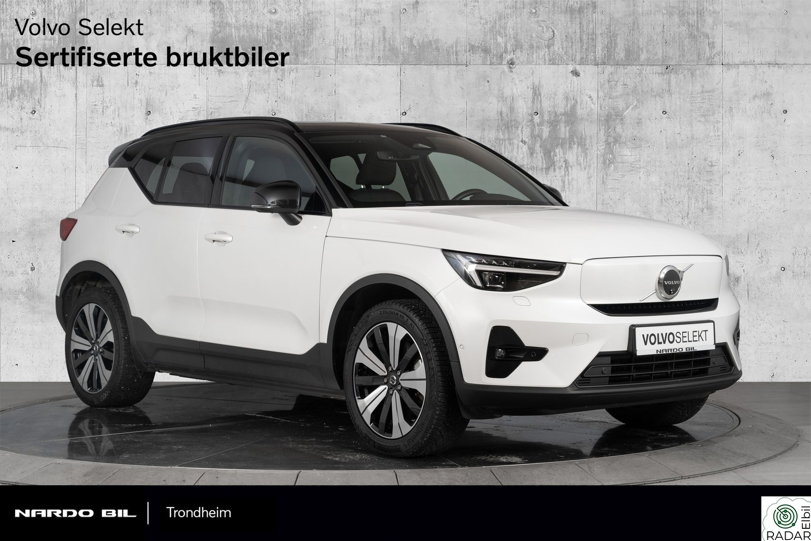 VOLVO XC40 Ultimate. 408 hk. Krok/Pixel lys/Varmepumpe/360/Soltak
