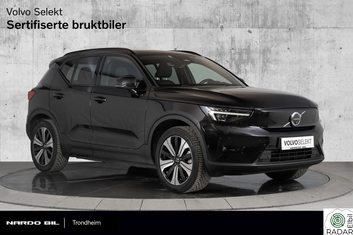 VOLVO XC40 Ultimate 408 hk. Krok/Harman Kardon/Pixel lys/360