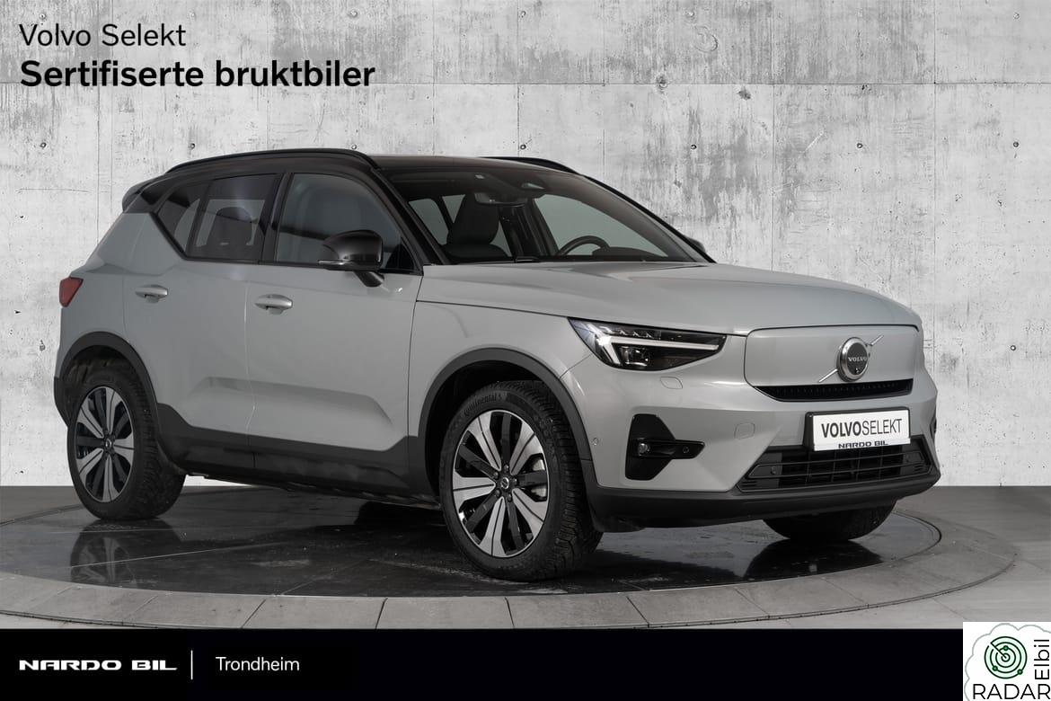 VOLVO XC40 Ultimate 408 hk. Krok/Harman Kardon/Pixel lys/360