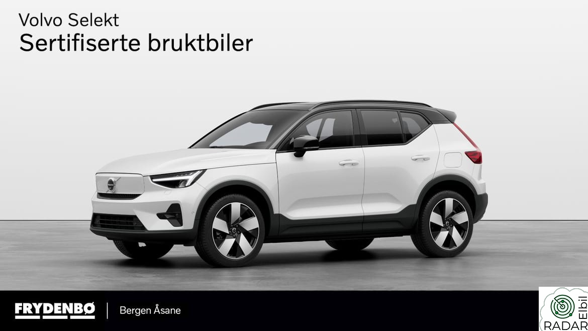 VOLVO XC40 Recharge Twin Ultimate KROK|20"|PANO|360|H&K|8år*