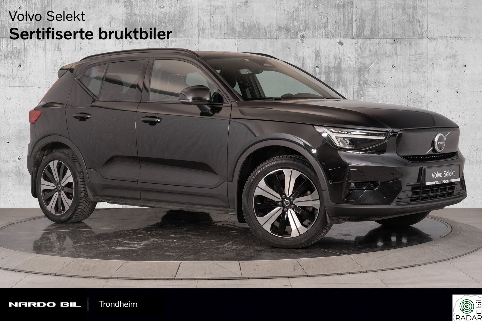 VOLVO XC40 408 hk Ultimate. 360/Soltak/VOC/Varmepumpe/HK