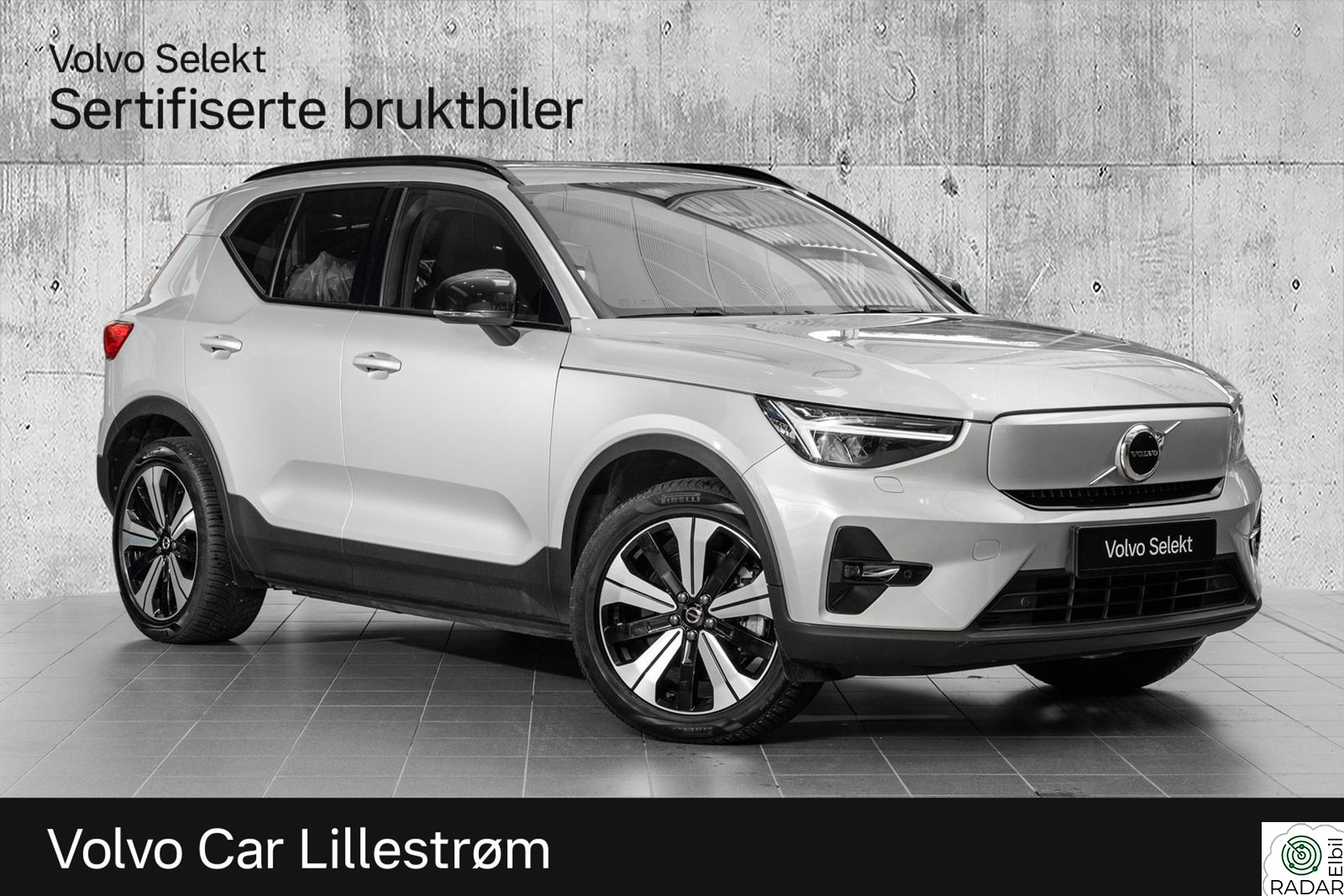 VOLVO XC40 Recharge Twin Plus Ryggekamera Hengerfeste