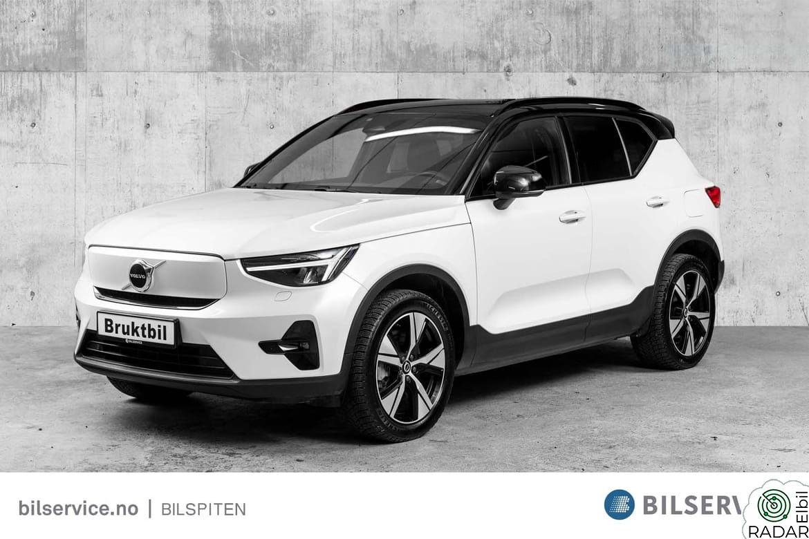 VOLVO XC40 Recharge Twin Plus/Hengerfeste/Varmepumpe/ACC/Kamera