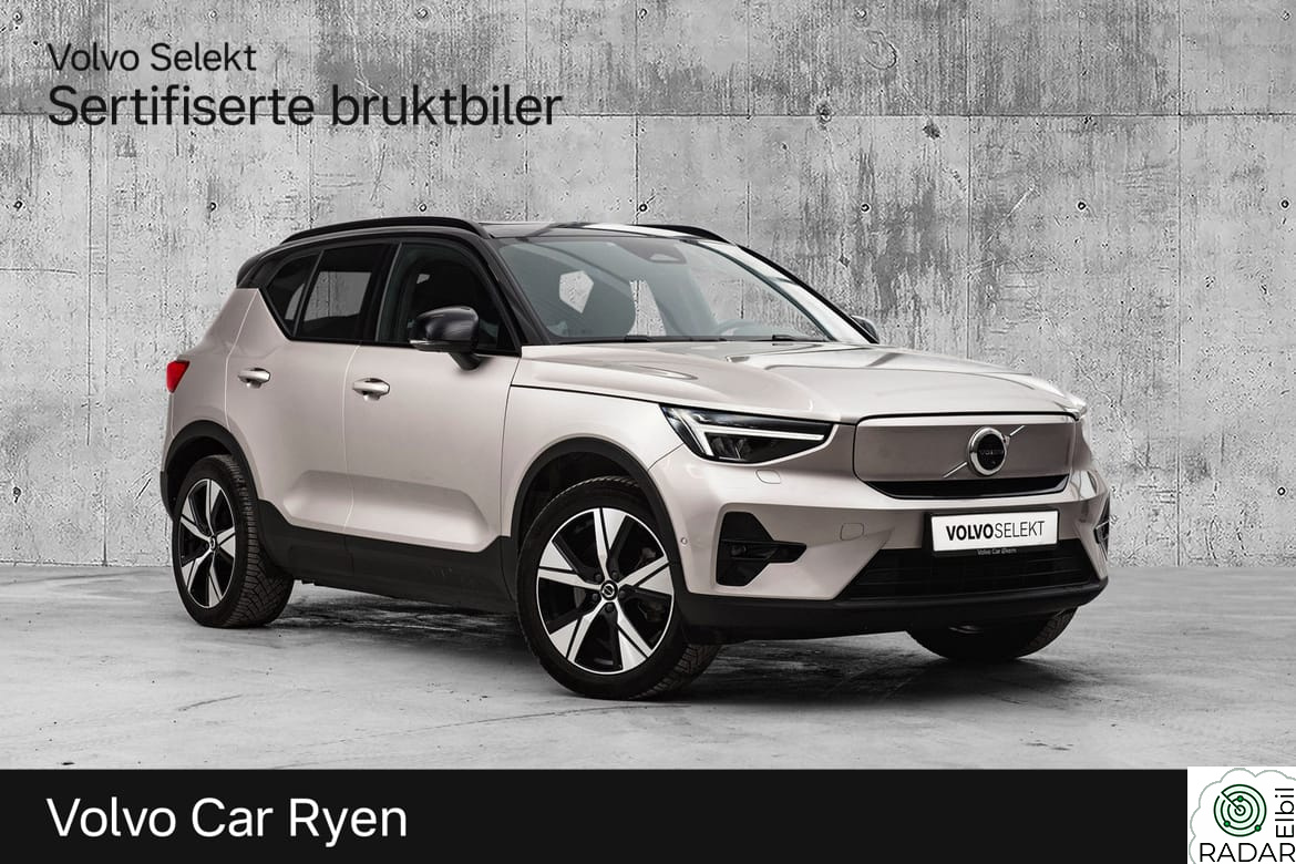 VOLVO XC40 El. Twin Ultimate 408Hk. Topputstyrt!