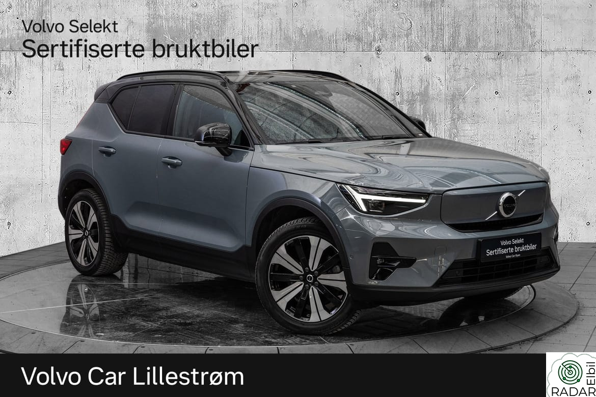 VOLVO XC40 El. Twin Ultimate 408Hk. Topputstyrt!