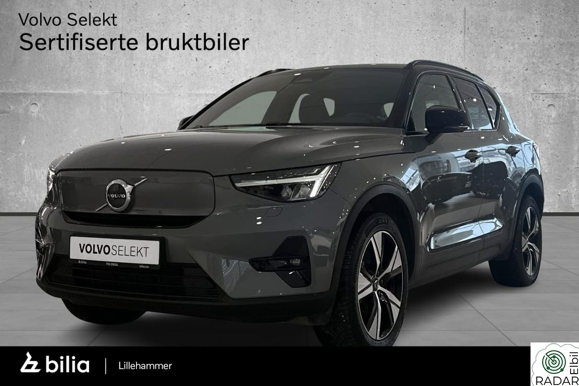 VOLVO XC40 Recharge Twin Plus, Varmepumpe, Kamera, Google+++