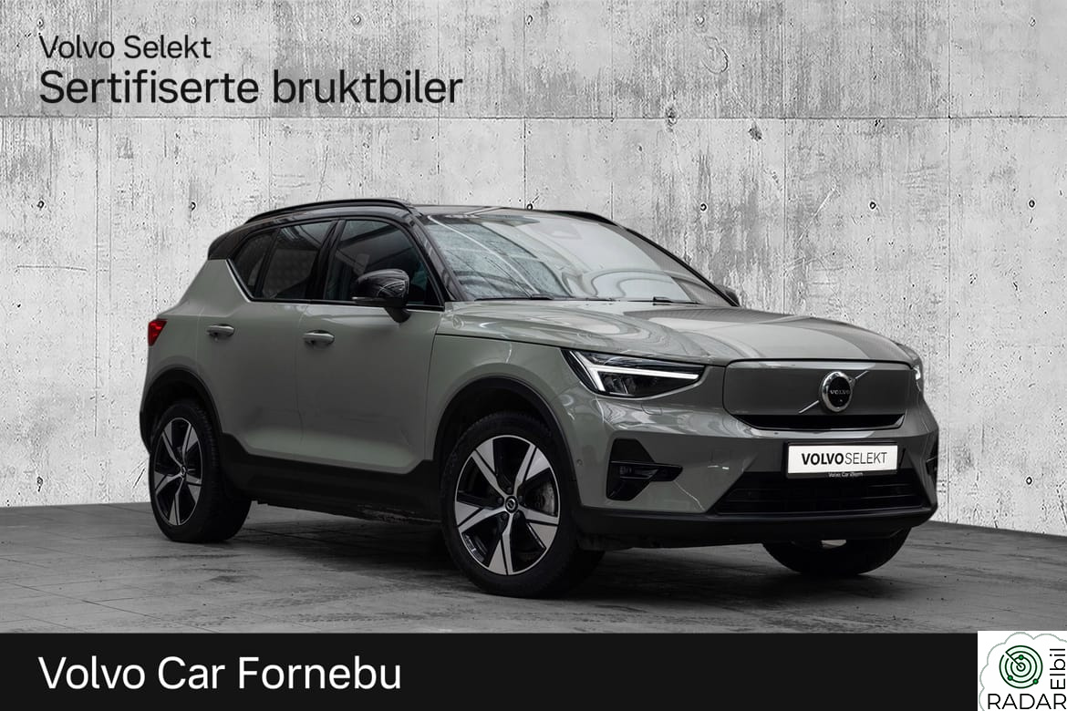VOLVO XC40 El. Twin Ultimate 408Hk. Topputstyrt!