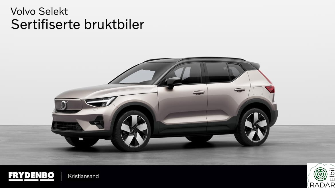 VOLVO XC40 Recharge Twin Ultimate KROK|20"|PANO|360|H&K|8år*