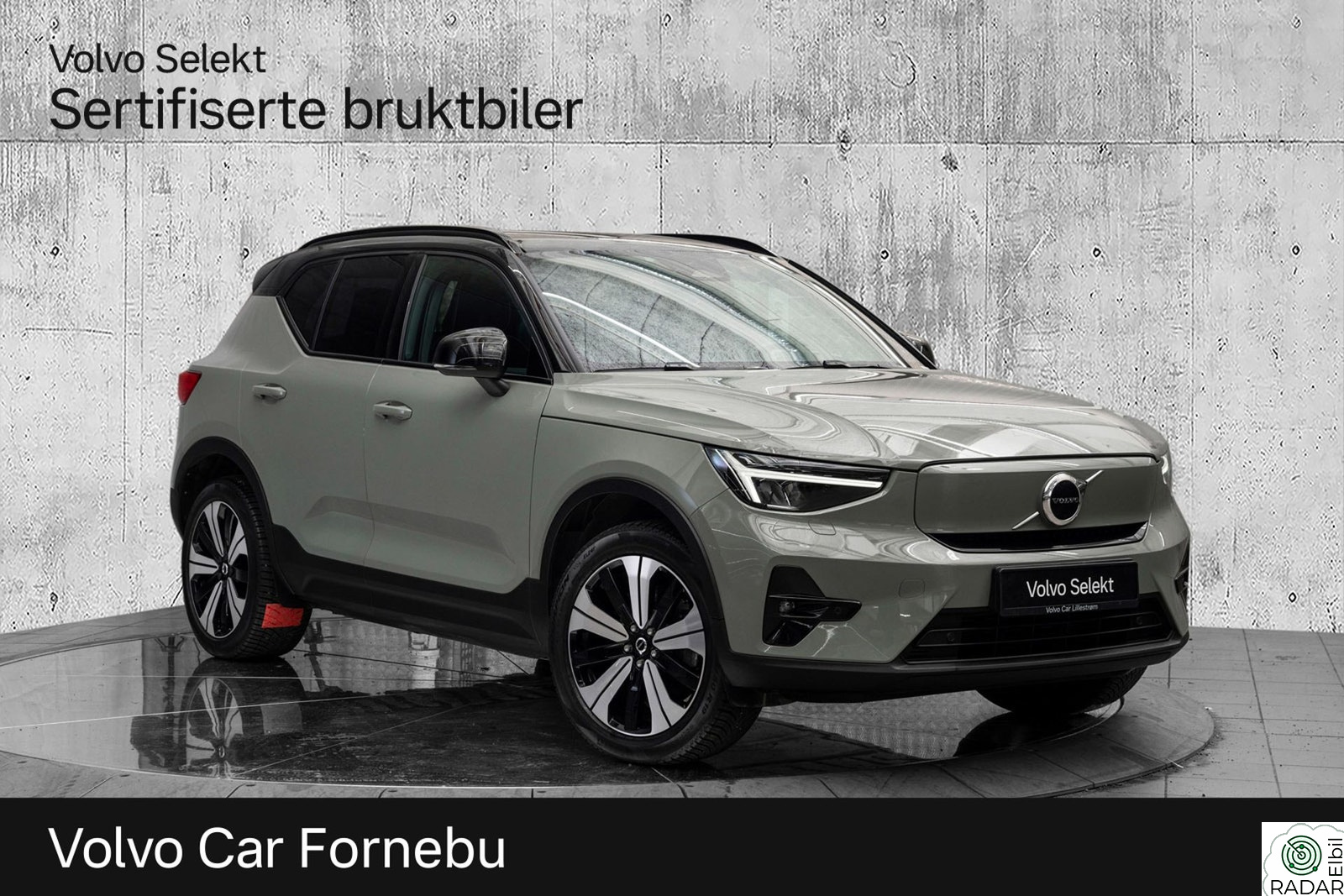VOLVO XC40 Twin Plus Hengerfeste AktivLED Varmepumpe