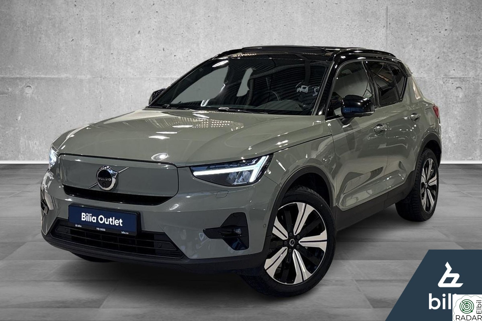 VOLVO XC40 Recharge Twin Ultimate H-feste Soltak 360-kamera