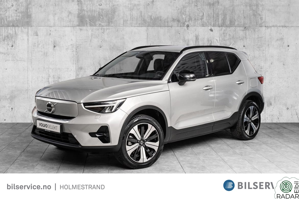 VOLVO XC40 Recharge Twin 408 hk Plus /Krok/Ryggekamera/El.bakluke