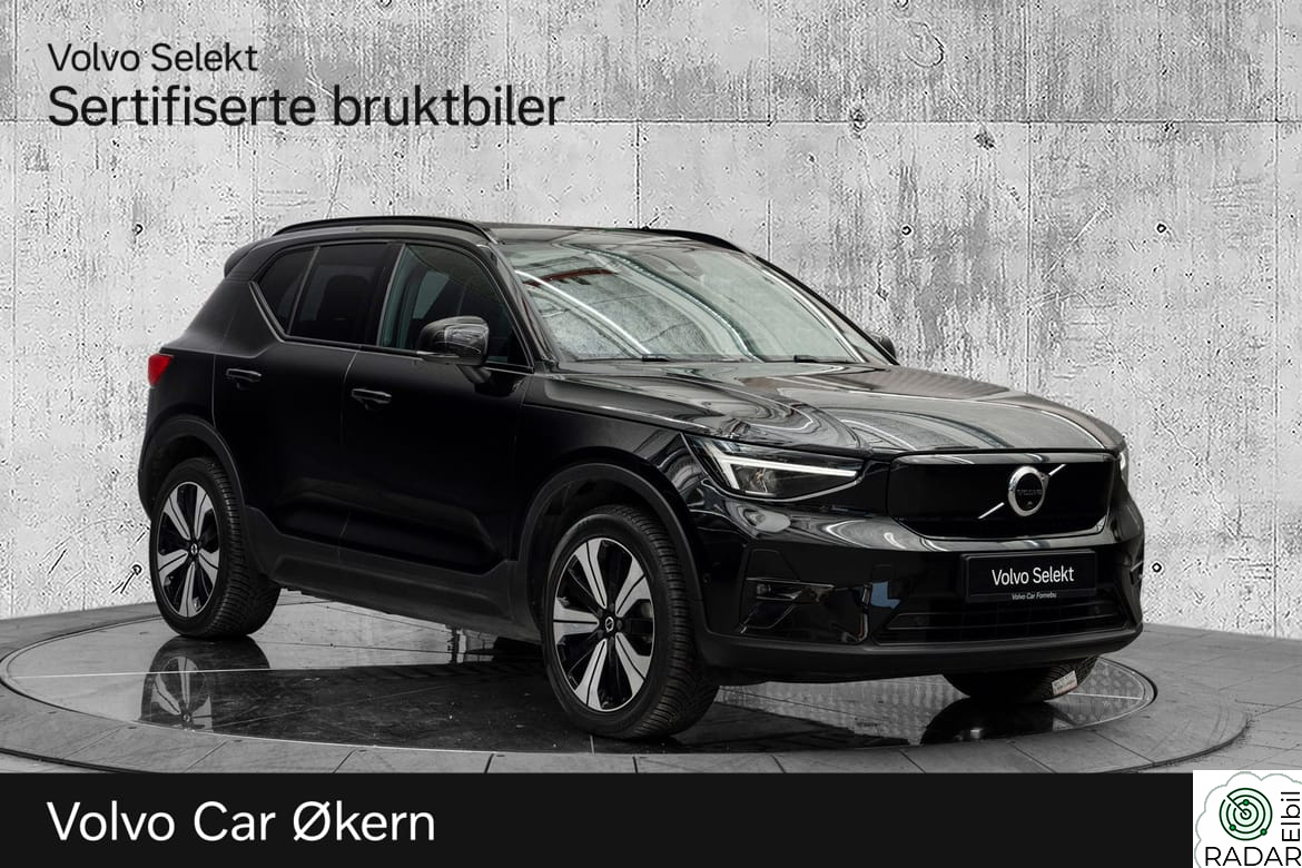 VOLVO XC40 El. Twin Ultimate 408Hk. Topputstyrt!