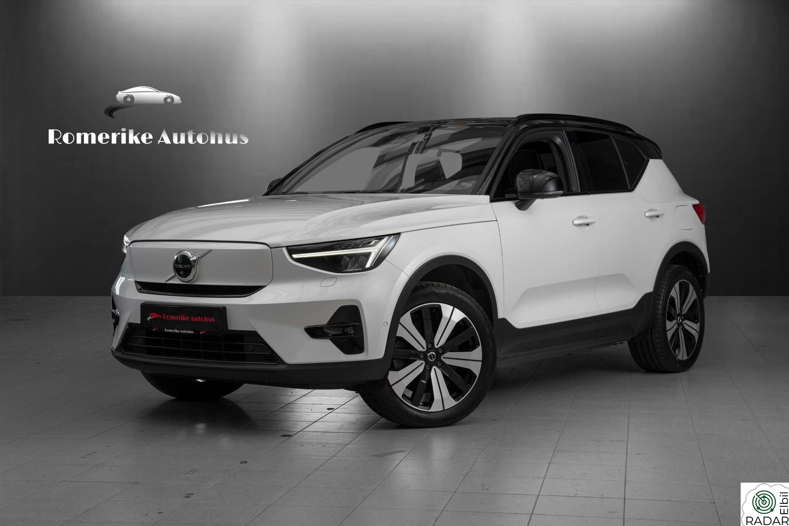 VOLVO XC40 RECHARGE TWIN ULTIMATE AWD // Panorama, 360kam, H/K+++